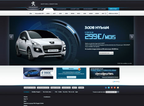 Peugeot - New hub